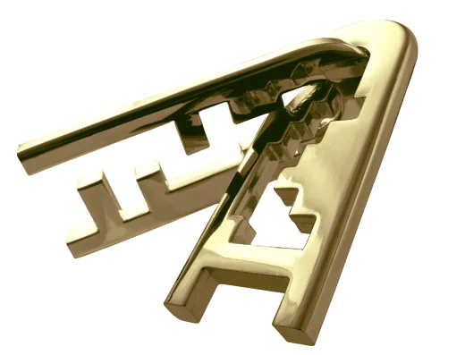 Hanayama Mini Huzzle Cast Keyhole***** - злато