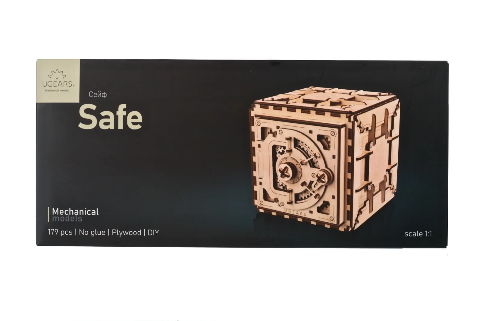 Ugears Сейф- 3D Пъзел - Дърво - 70011