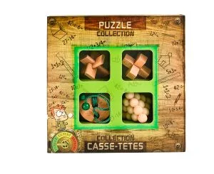 Eureka 4 Wood Puzzles Set - Junior