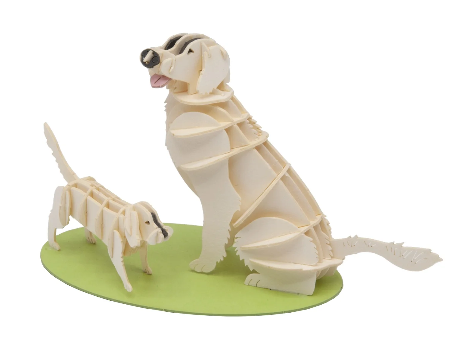 Fridolin 3D Модел за сглобяване от картон-GOLDEN RETRIEVER-11717