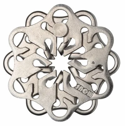 Hanayama Huzzle Cast Puzzle Snow **