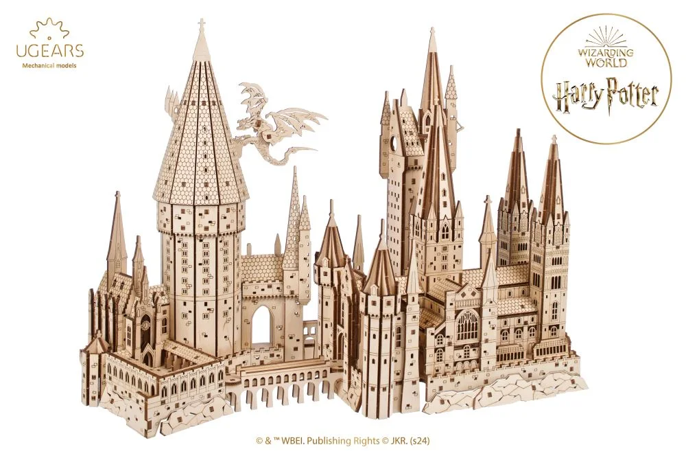 Ugears Harry Potter&trade; Замъкът Hogwarts&trade;-3Д модел-дърво-70256
