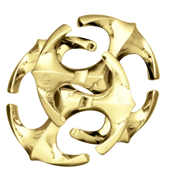 Hanayama Mini Huzzle Cast Rotor****** - злато