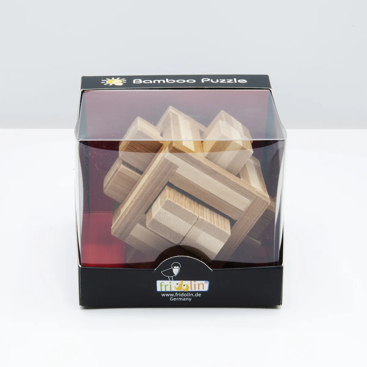 Fridolin 3D Логически Бамбуков Пъзел*****-Doublestick -17496