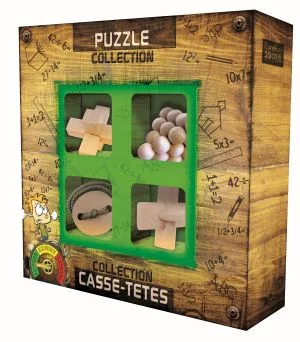 Eureka 4 Wood Puzzles Set - Junior