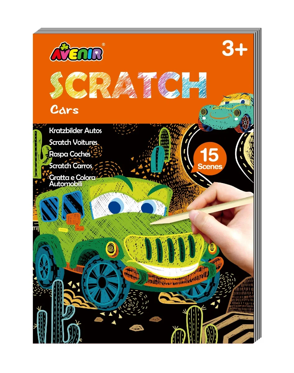 Avenir Мини скреч рисунки-Автомобили-CH221659