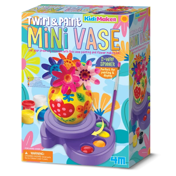 4m KidzMaker Оцвети и Декорирай Ваза -04818