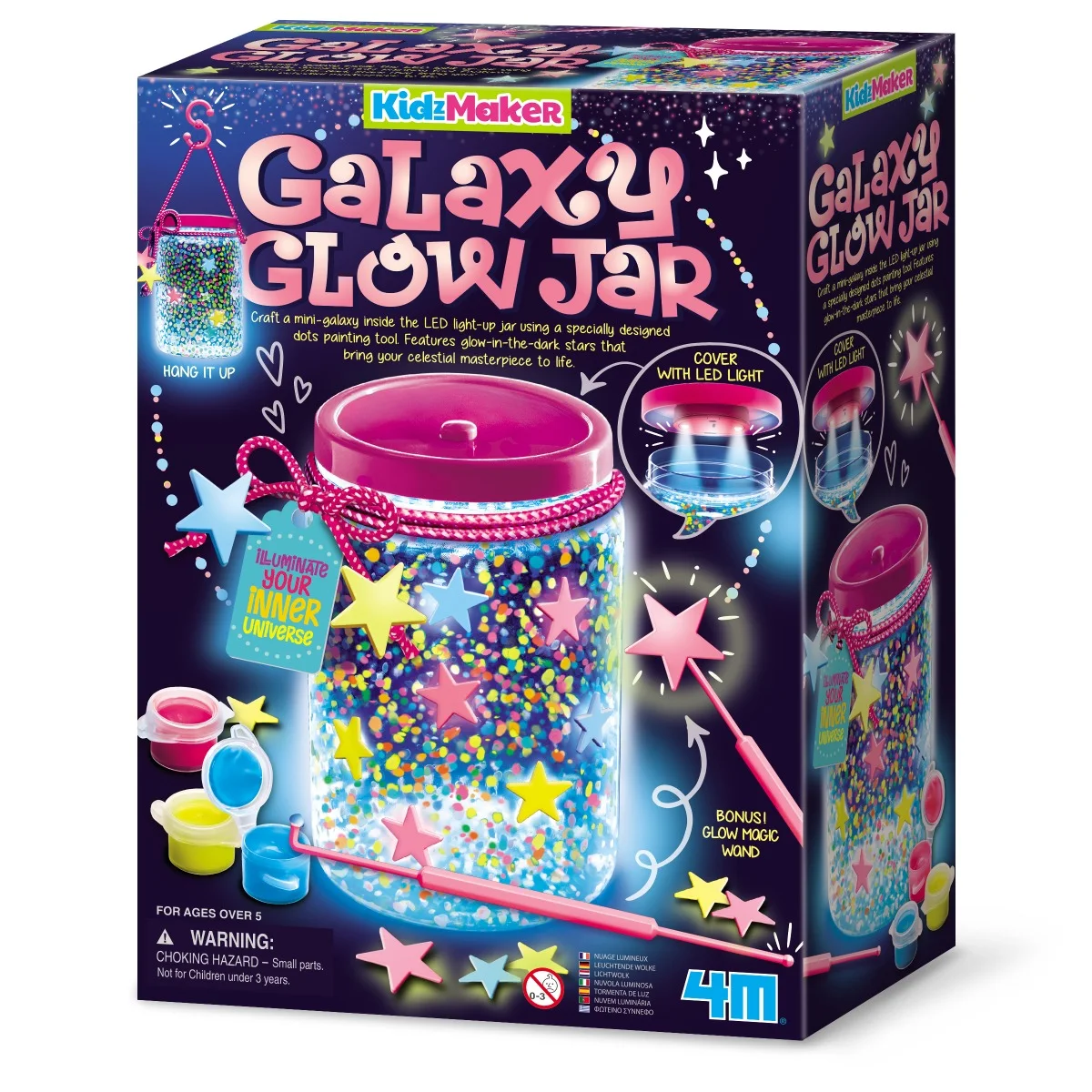 4m KidzMaker Галактически Светещ Буркан&nbsp;-04804