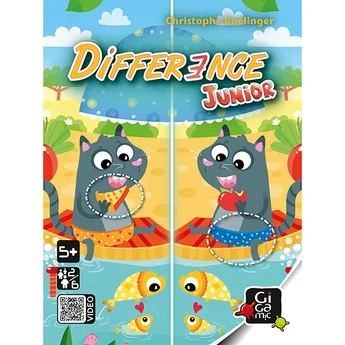 Gigamic Difference Junior (5+,6) - Открий разликите-карти
