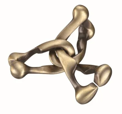 Hanayama Huzzle Cast Puzzle Trinity Huzzle******