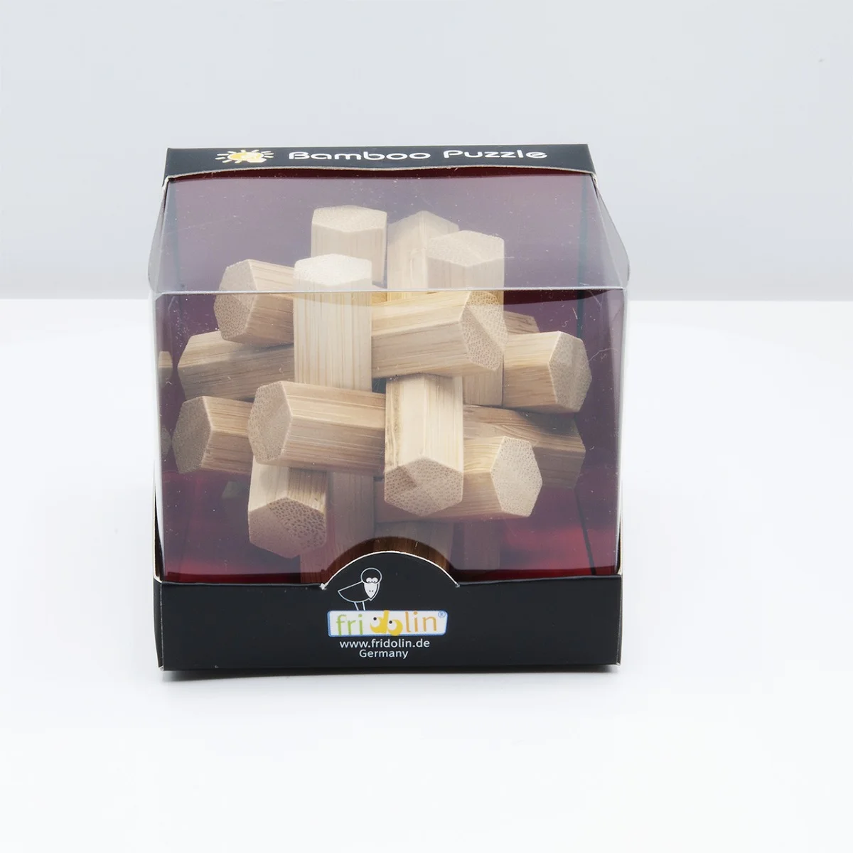Fridolin 3D Логически Бамбуков Пъзел****-Double Knot -17494