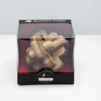 Fridolin 3D Логически Бамбуков Пъзел***-Round Knot -17159