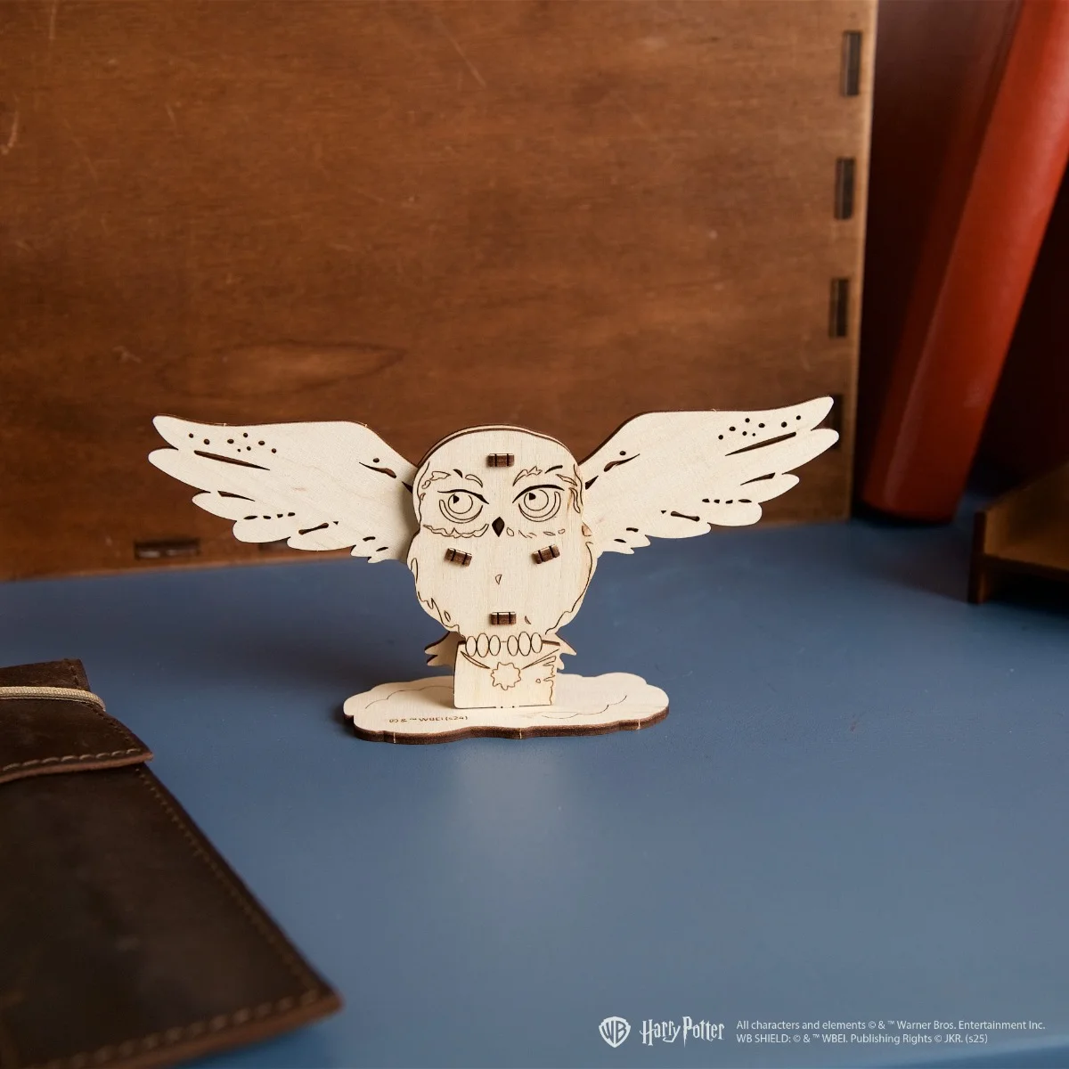 Ugears Harry Potter™ Совата Hedwig - 3D дървен модел за оцветяване -70243
