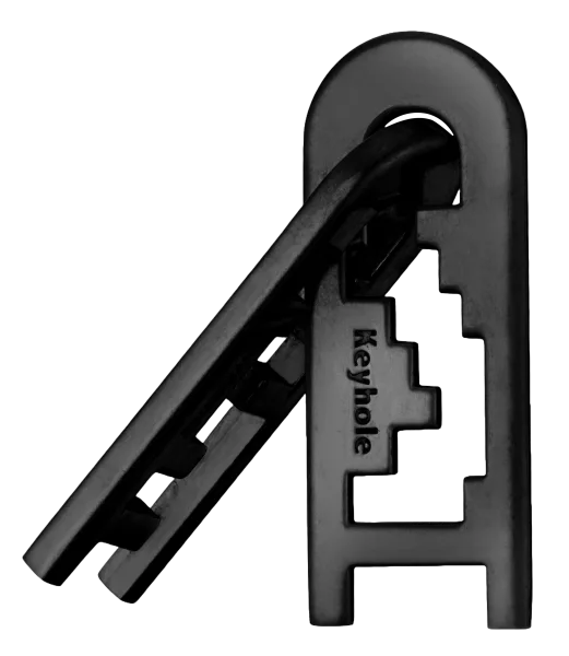 Hanayama Mini Huzzle Cast Keyhole**** - черно