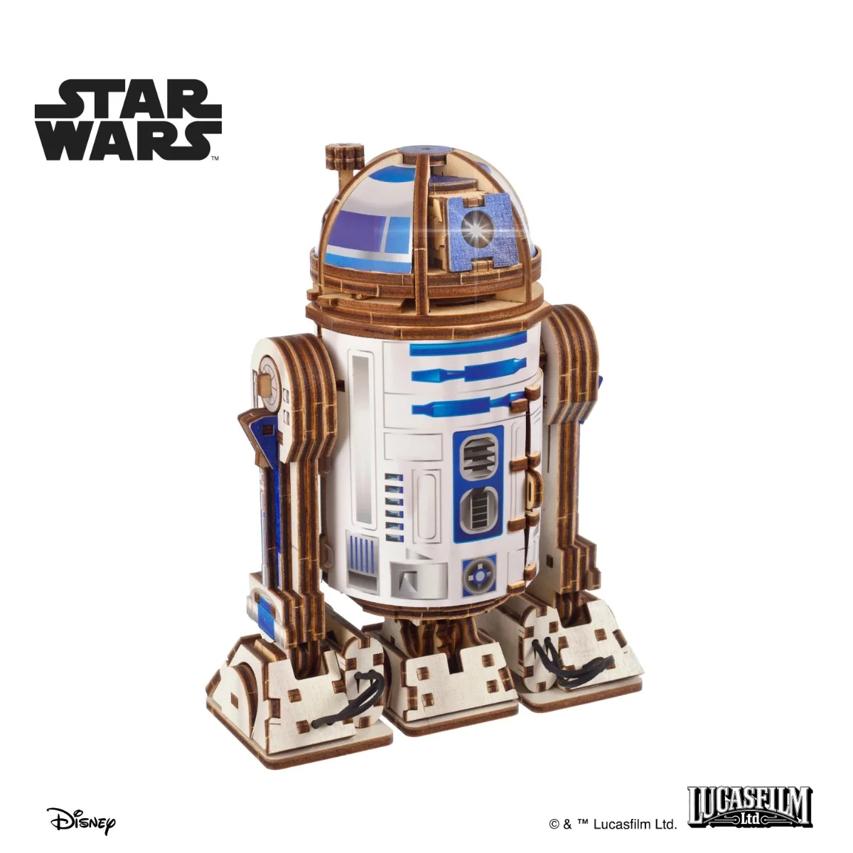 Ugears Star Wars R2-D2&trade; - Модел за сглобяване