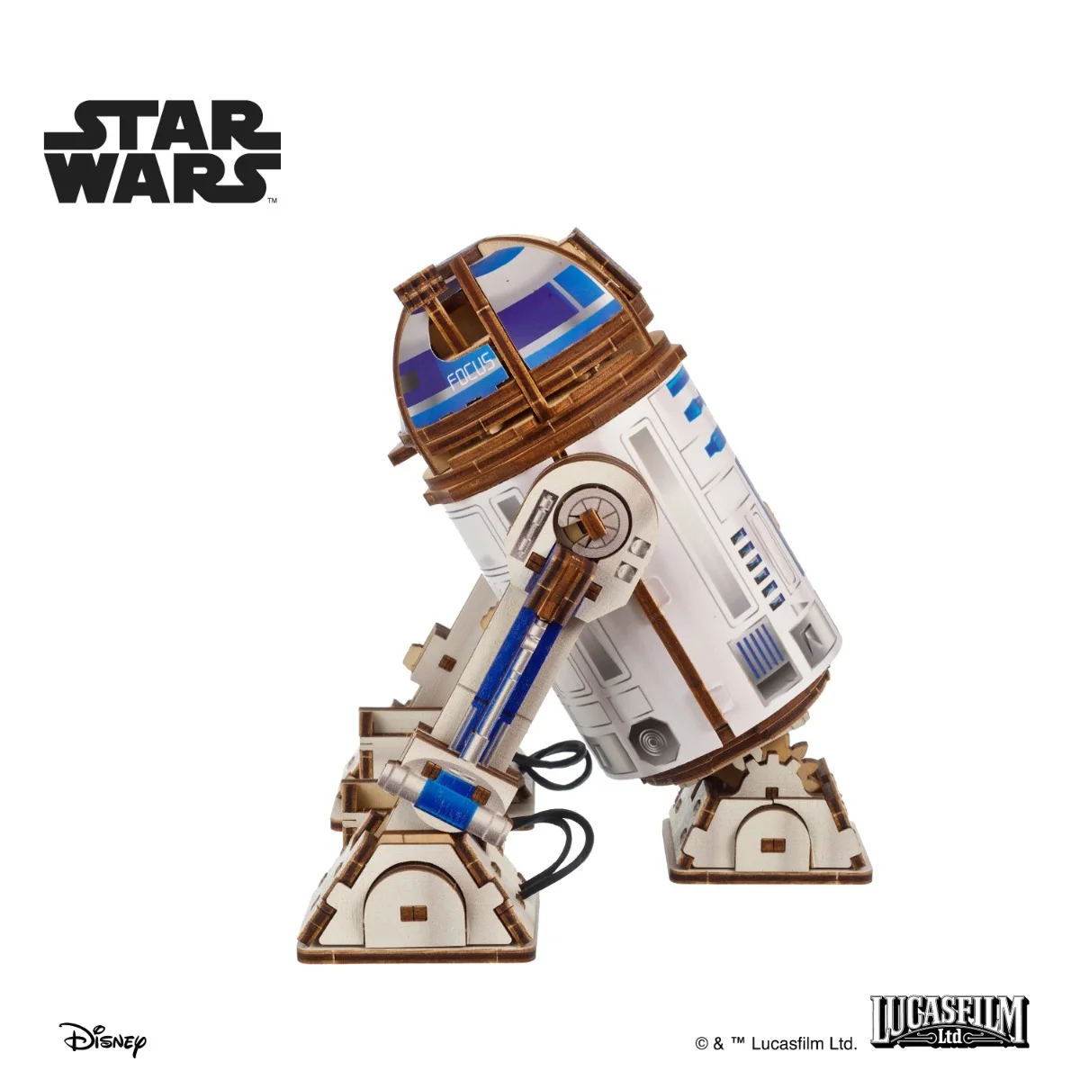 Ugears Star Wars R2-D2&trade; - Модел за сглобяване
