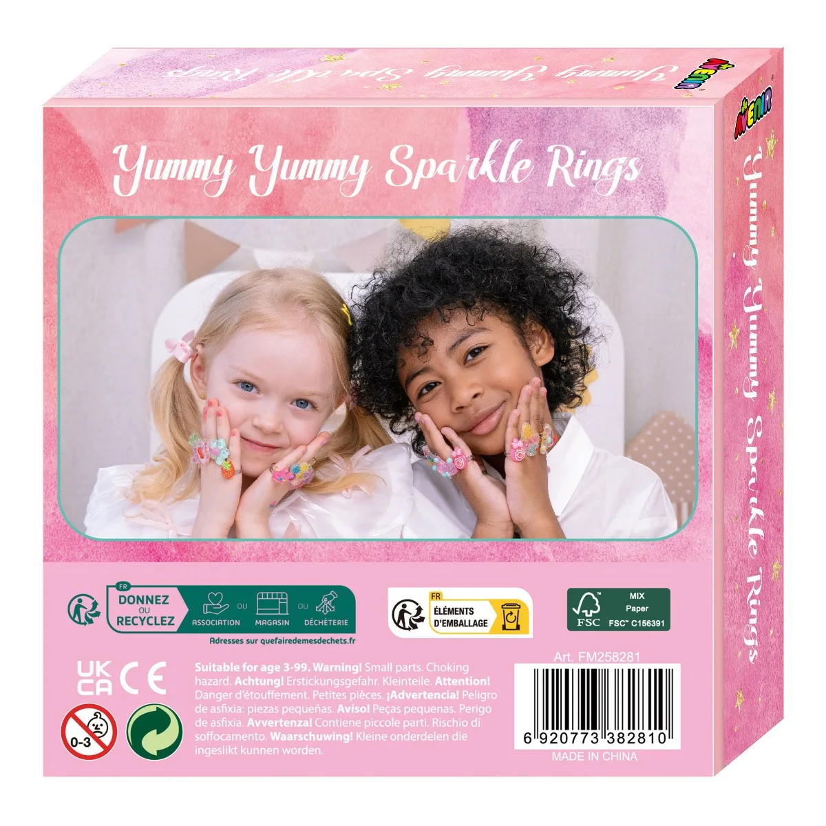 Avenir Fancy Me Пръстени Блестящи Yummy Yummy FM258281