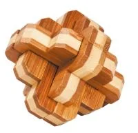 Fridolin 3D Логически Бамбуков Пъзел***-Round Knot -17159